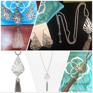 Kendra Scott “Keller” necklace and earrings